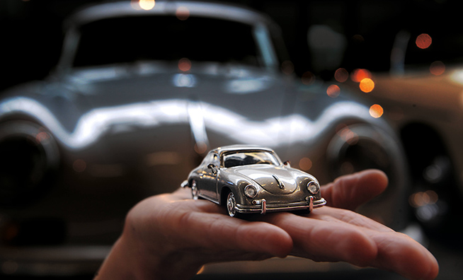 Original and miniature